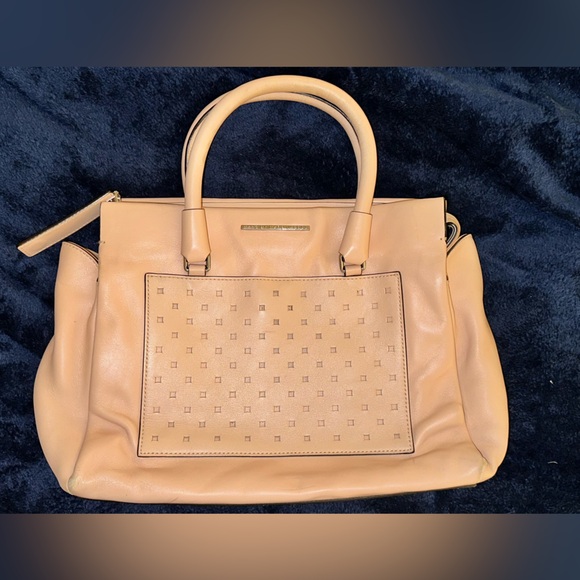 MARC BY MARC JACOBS Satchel - Know When to Fold 'Em Perforated - Seashell Peach - Picture 1 of 7